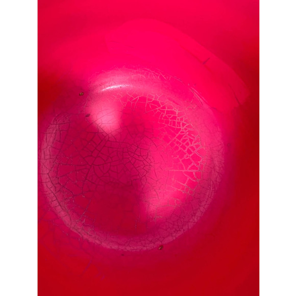 Sanrio Hello Kitty Oversized Mug/Soup Bowl 3‎ 3/4" x 5" x 3 3/4" Deep Pink - Picture 6 of 7